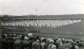 Gymnastikfesten pingst, 1937. Hela Vg:s gymnaster.