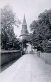 S:t Olofs kyrka. Foto från Landbogatan.