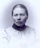 Emma Larsson, lärarinna i Rantens småskola.