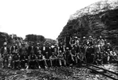 Tomtens kalkbruk, Torbjörntorp. Arbetslag, Skifferberget.