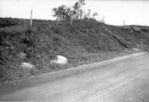 Danska vägen före breddning 23 oktober 1954.
