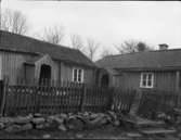 Vaxby. Gammal gård. Samtliga byggnader rivna under 1950-60 talet.