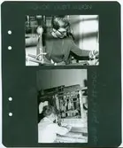 Fotoalbum, Johanna Brunssons vävskola.