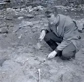 K-G Petersson vid Klinta 1957