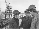 Varvsarbetare på Finnboda varv 1972