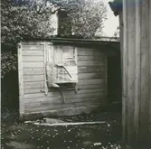 Ett nu rivet hus i kvarteret Beckasinen.