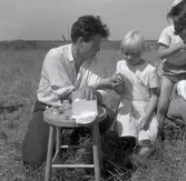 Utgrävningar vid Sörby - Störlinge med Ulf Erik Hagberg.