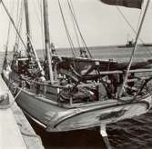 Caroline av Sandvik f.d. dansk tulljakt.
I kalmar hamn 1944.