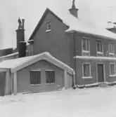 Byggnader i kv Bokbindaren på Kattrumpan i Kalmar.