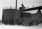 Exteriör av sockerfabrik 1942.