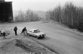 Rallytävlingen Bilexa-knixen körs på stenbrottet Sabemas område, år 1984.

För mer information om bilden se under tilläggsinformation.