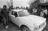 Rallytävlingen Bilexa-knixen körs på stenbrottet Sabemas område, år 1984.

För mer information om bilden se under tilläggsinformation.