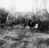 Norra Vånga sn. Stacketorp. Flyttblock utmed vägen Falköping - N. Vånga.