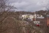 Vy från Störtfjället över Kvarnbygatan 
