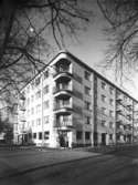 Hörnhuset Södra vägen-Smålandsgatan. Ingenjör Ivar Tegnanders bostad. Fastigheten var färdigbyggd c:a 1934 - 35.