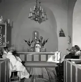 Återinvigning av Egby kyrka efter restaureringen.