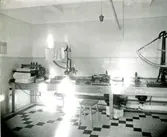 Interiör bild från laboratoriet på AB Papyrus