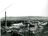 Papyrus fabriksområde tagen från Kvarnberget