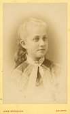 Mimmi Jeanson, elev i Rostads-skolan omkring 1868-70. Skolkamrater till Maria Jeansson född 1854.