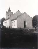 Ljungby kyrka. Foto från 3/7 1927.