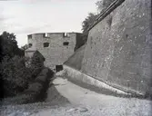 En vall och postej vid Kalmar slott.