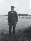 Varvstimmerman Per Andersson, 78 år.
Foto klockan 18.00.