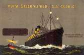 SS Cedric tillhörande Hvita Stjernlinjen. 1906.