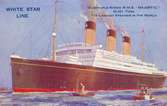 Fartyget RMS Majestic med kvadruppla skrov som tillhörde White Star Line.