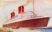 Ångfartyget RMS Queen Elizabeth.