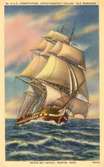 Fullriggaren USS Constitution sjösattes den 21 oktober 1797. Hon kallas Old Ironside (gamla järnsidan), detta beror på att under ett krig med HMS Guerriere,19 augusti 1812, sa en engelsk sjöman 