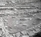 Från utgrävningarna av Eketorps borg.