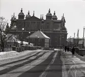 Fredriksskansbron mot Domkyrkan, Kalmar.