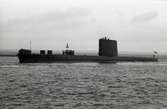 Ubåten HMS Oberon från Storbritannien, byggd 1961, på flottbesök i Kalmar.