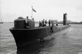 Ubåten HMS Oberon från Storbritannien, byggd 1961, på flottbesök i Kalmar.