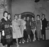 Mannekänguppvisning på lassarettet i Jönköping.