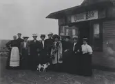 Bröderna Jönssons Afsked vid Ölands Bäck 15/9 1912.