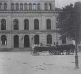 Vedlass på Larmtorget på 1890-talet.