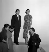 Mannekänger.
Verkstadskolan.
13 september 1955.