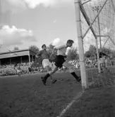 Fotboll ÖSK - Södertälje.
13 september 1955.