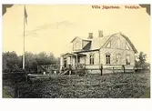 Vykort med Villa Jägarhem.