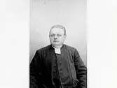 Mansporträtt. Kyrkoherde Peter Magnus Hjertstrand.
