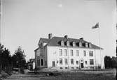 Östhammars ny lasarett vid invigningen, Uppland 1916