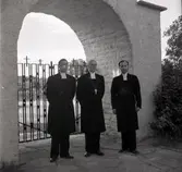 Biskop Elis Malmeström och prosten Jannert.