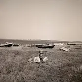 Södra Greda fiskeläge 23/9 1960.