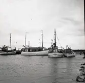 Bläsinge hamn 4/10 1957.