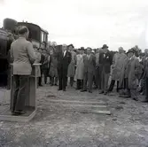 Tal i samband med att museitåget invigs på Öland 20/8 -62.