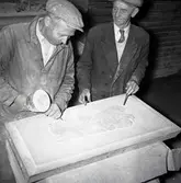 Stenarbetare i Sandvik.