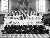 Konfirmander, Östhammar, Uppland 1943