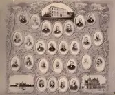 Lärare vid Kalmar högre allmänna läroverk 1873-1898.
Döda när porträttkartan sammanställdes: Hilmer Elgström död 1873, Carl Lindhoff död 1875, Otto Hedenberg död 1887, Alfred Petersson 1898.