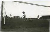 Fotboll på Fredriksskans omkring 1940.